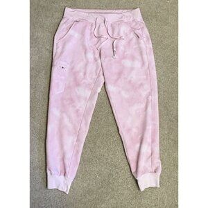 Figs Pink Tie-Dye Women's Pants